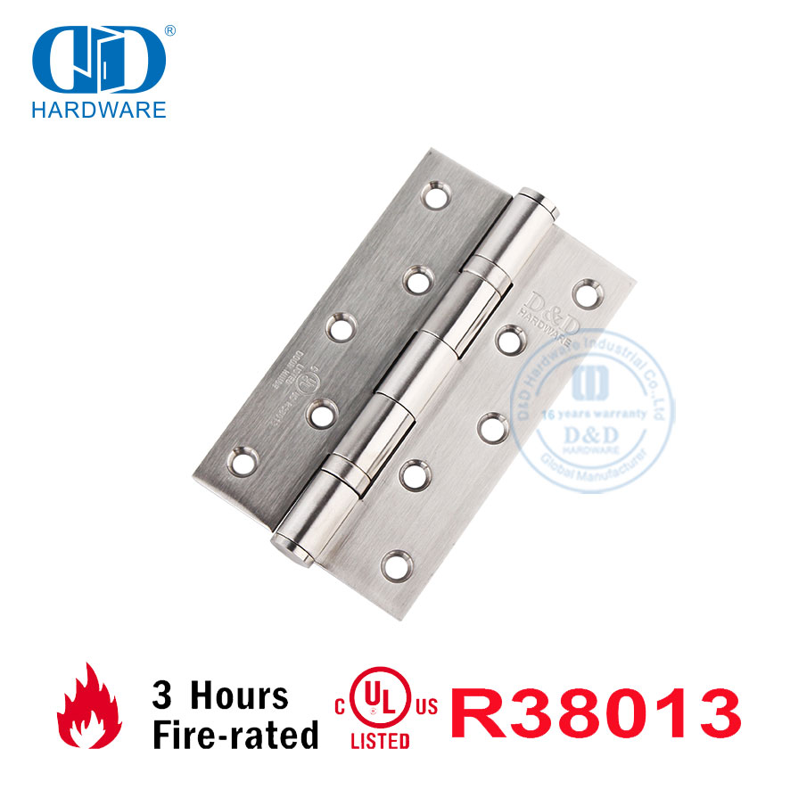 سعر المصنع UL المعيار الأمريكي الفولاذ المقاوم للصدأ أثاث محوري مقاوم للحريق أثاث نافذة خزانة المطبخ أثاث الباب المفصلي-DDSS006-FR-5x4x3.4mm