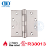 تصنيع شهادة UL الأمريكية ANSI مقاومة للحريق لنوافذ المطبخ المصنوعة من الفولاذ المقاوم للصدأ وأثاث خزانة المطبخ التجارية مفصل الباب-DDSS002-FR-4.5X4.5X3mm