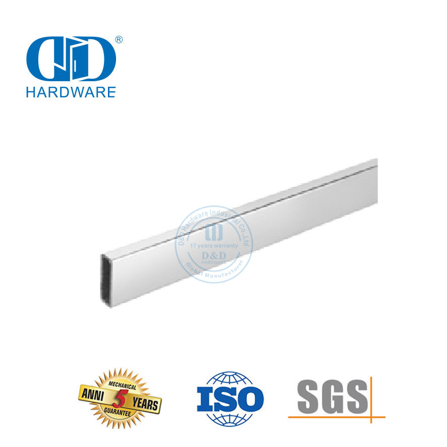 الفولاذ المقاوم للصدأ زجاج الأجهزة والتجهيزات والأثاث الأجهزة الحمام انزلاق الباب مربع Tube-DDSL001-9