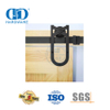 الفولاذ المقاوم للصدأ باب مزدوج انزلاق باب الحظيرة الأجهزة لملحقات البوابة الداخلية Steel Garage Hardware-DDBD015