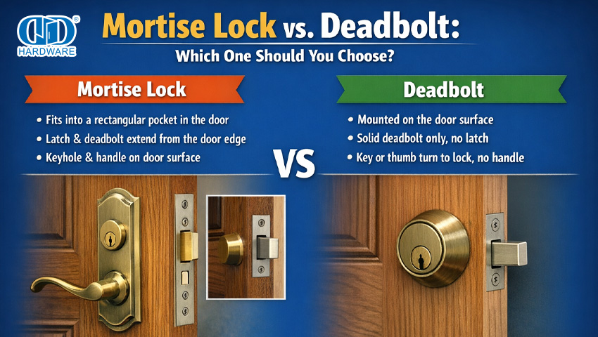قفل Gurtise مقابل Deadbolt: أي واحد يجب أن تختار؟