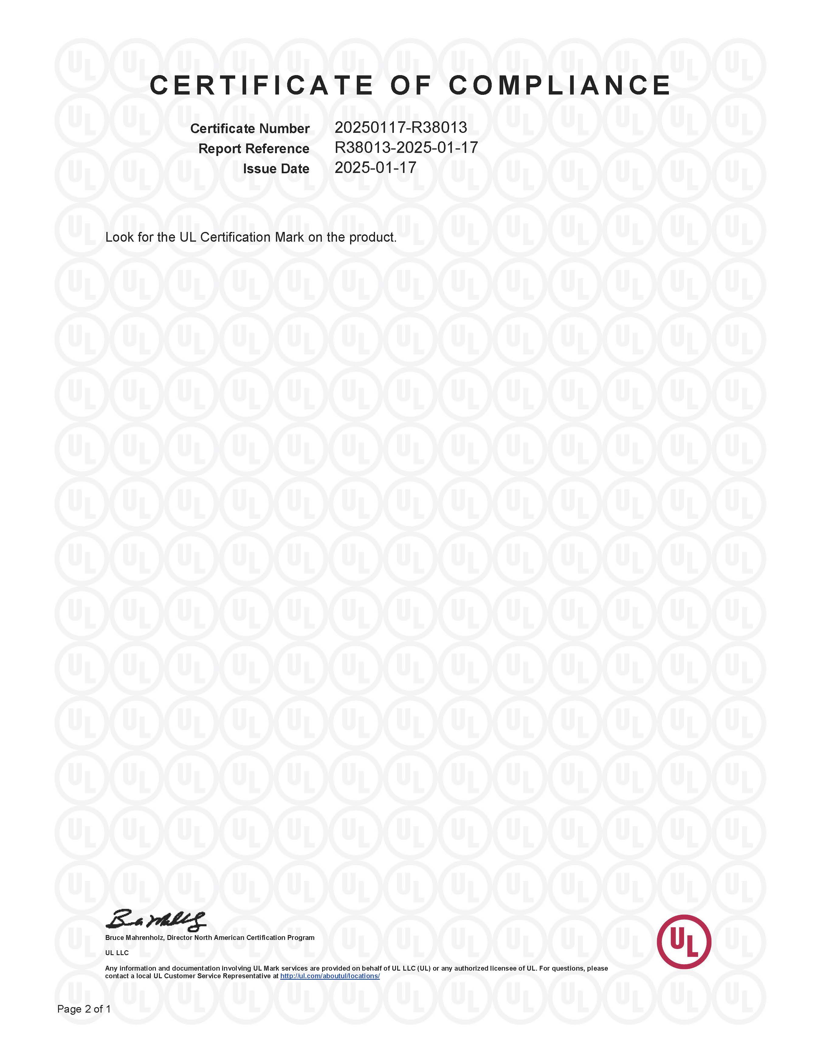 مفصلة باب UL 